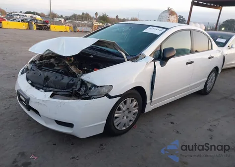 2011 Honda Civic Vp from USA, damaged, VIN 2HGFA1F31BH545168